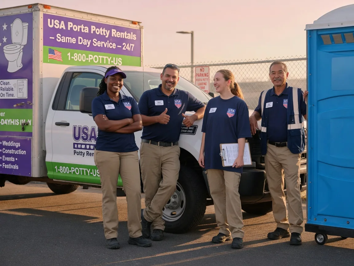 Porta Potty Rental company in Roosevelt, NJ